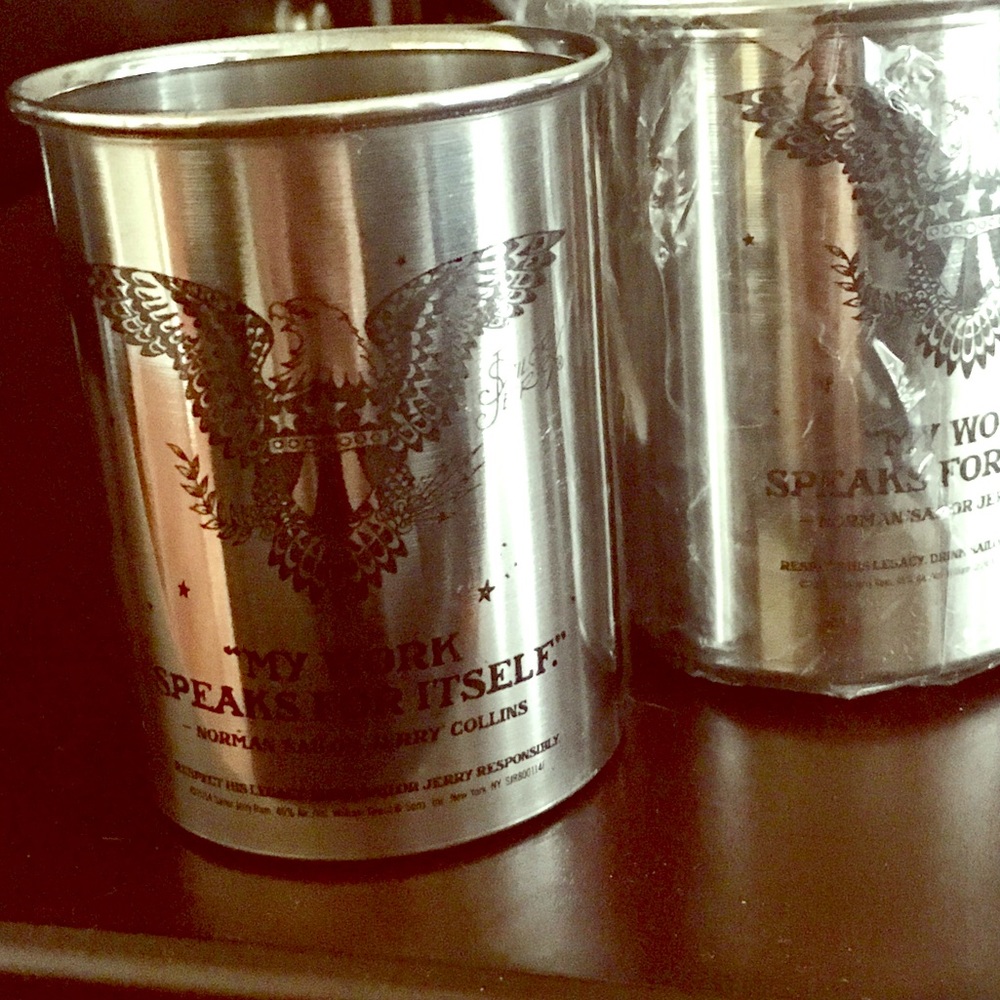 Sailor Jerry Mug Set stainless steel. 2 set